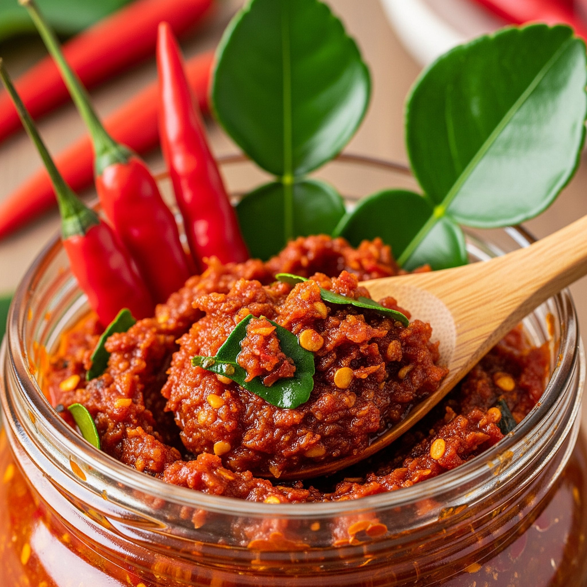 Le Souffle Citronné : Pate de piment rouge Combava